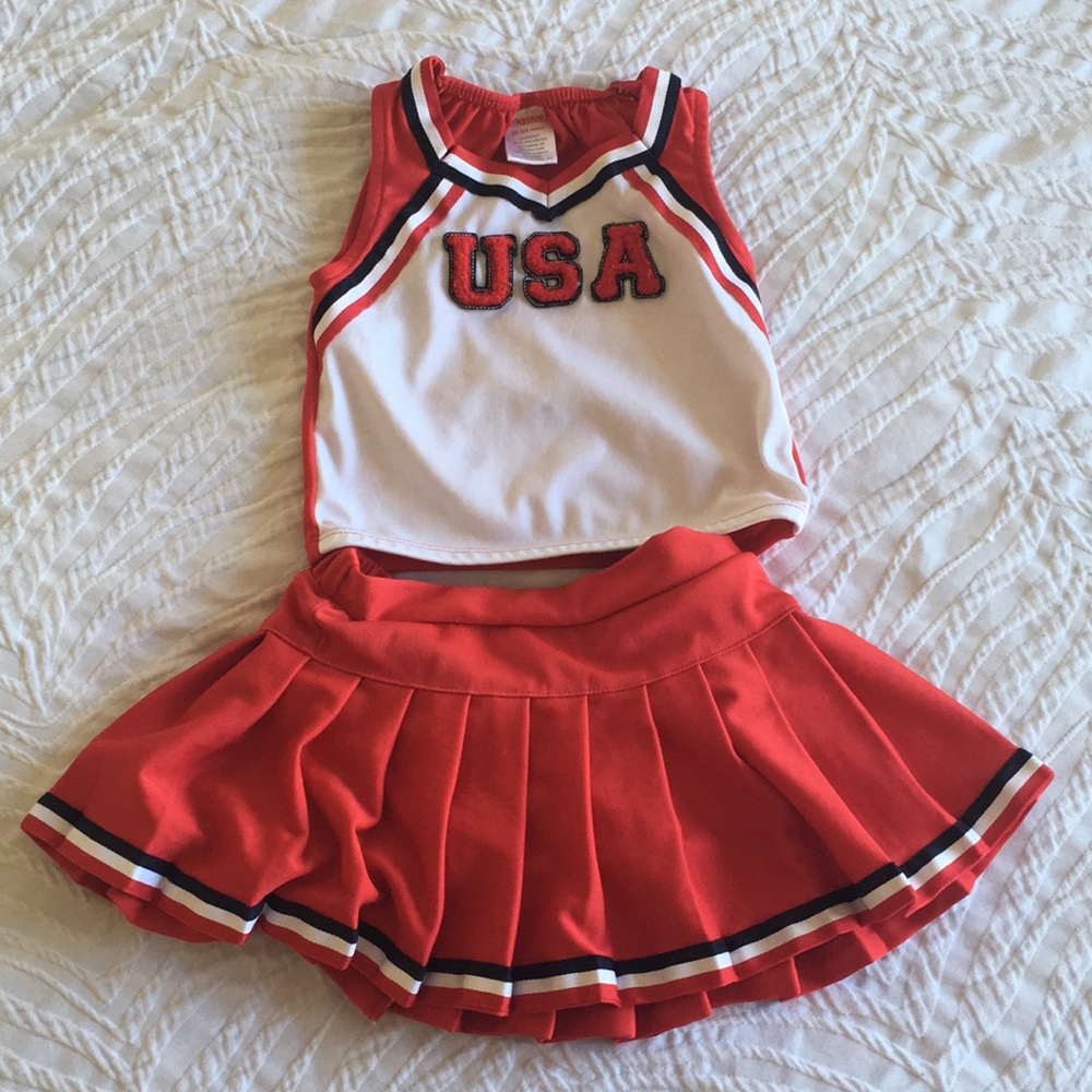 Gymboree USA cheerleader costume for girls
